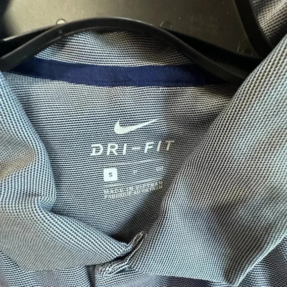 Nike Mens Dri Fit Gray Polo Shirt - Picture 4 of 5